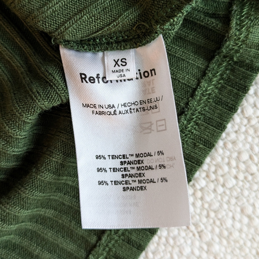 Reformation Ribbed Top - Picture 6 of 8